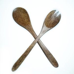 Vintage | Wooden Salad Fork and spoon